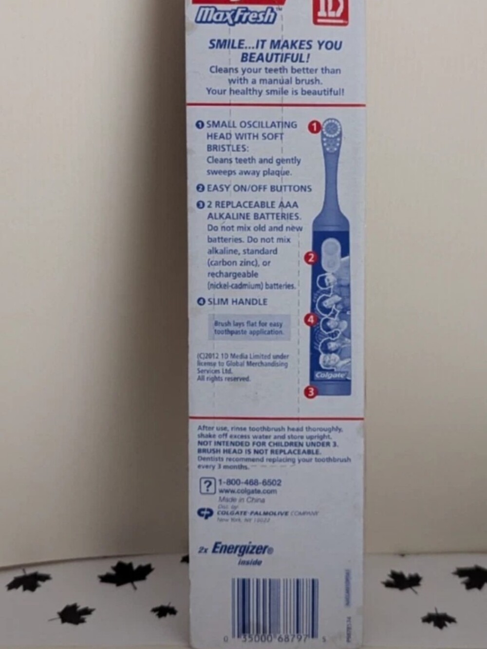 Colgate x One Direction Electric Toothbrush - Picture 2 of 2
